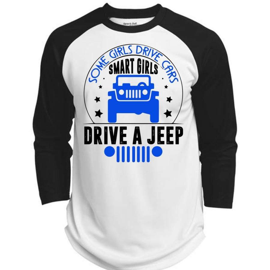 Some Girls Drive Cars T Shirt, I Love Jeep T Shirt, Awesome T-shirts (Polyester Game Baseball Jersey